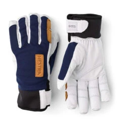 Hestra Ergo Grip Active Wool Terry 5 Finger Gloves -Hestra 31190 Ergo grip active wool terry navy offwhite copy 60564.1636413120