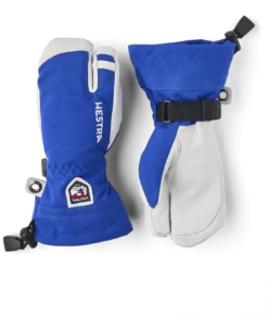 Hestra Army Leather Heli Ski Jr. 3-finger