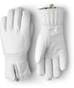 Hestra Leather Swisswool Classic 5-finger
