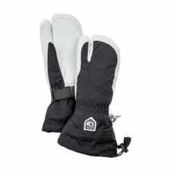 Hestra Women's Heli 3 Finger Glove 8 Hestra Women's Heli 3 Finger Glove -Hestra Black Offwhite 56424.1537208499