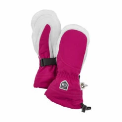 Hestra Women's Heli Ski Mitt -Hestra Fuchsia Off White 16269.1570042382