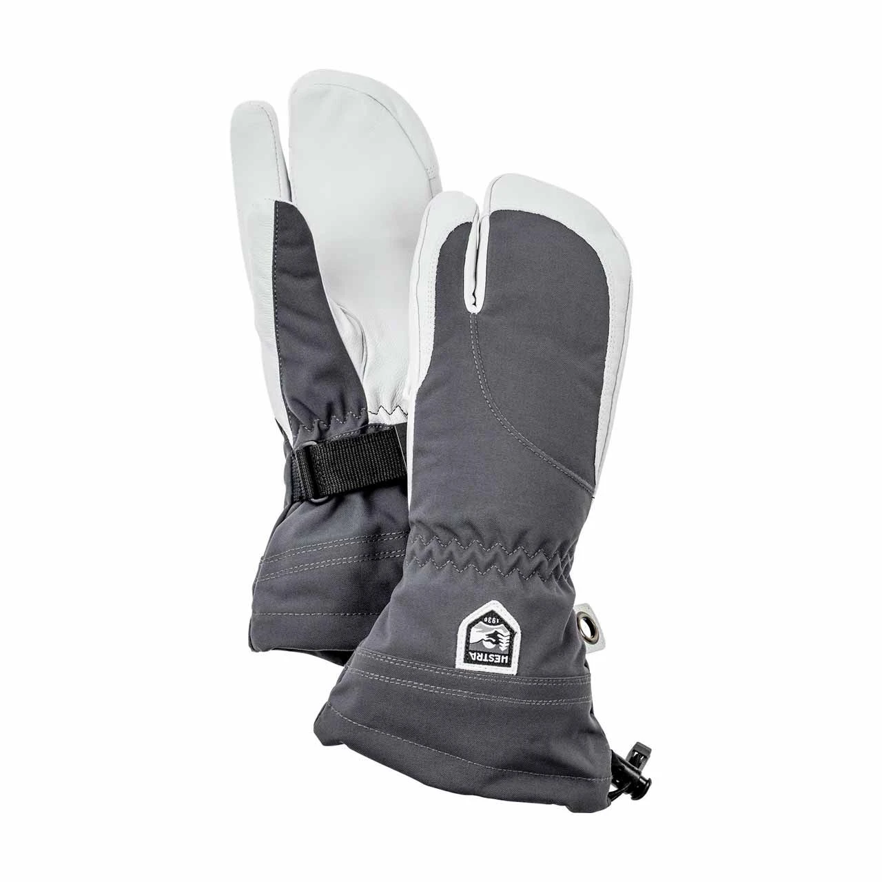 Hestra Women's Heli 3 Finger Glove Hestra Women's Heli 3 Finger Glove -Hestra Grey Off White 43435.1537208522