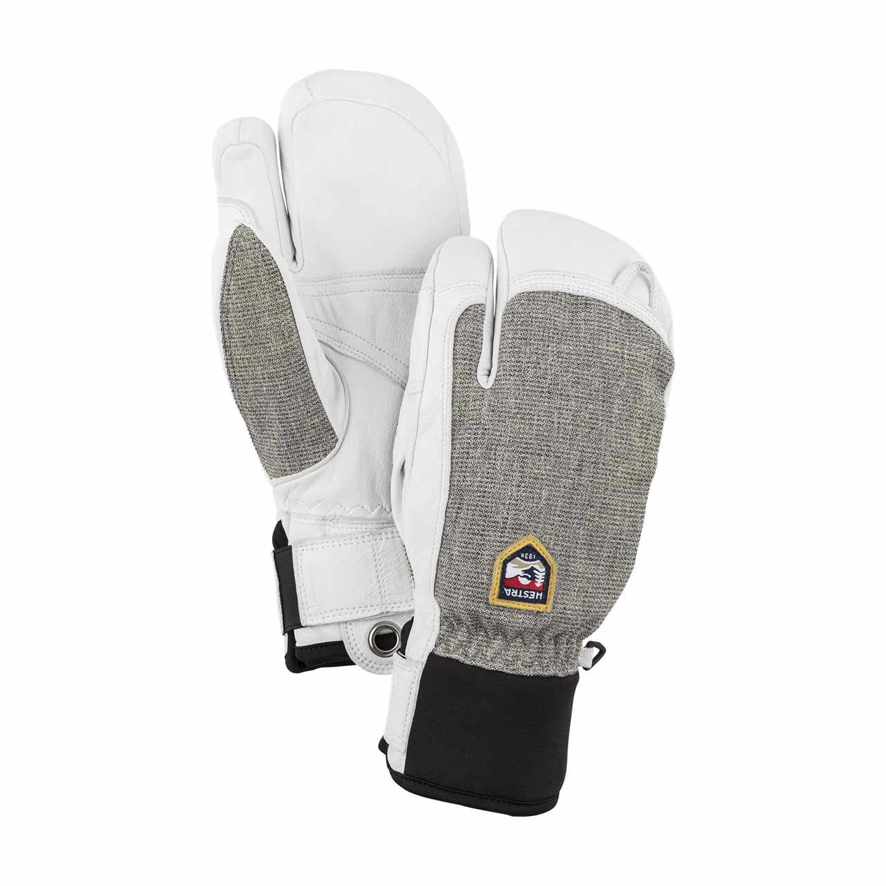 Hestra Army Leather Patrol 3 Finger Glove Hestra Army Leather Patrol 3 Finger Glove -Hestra Light Grey 35296.1642722282